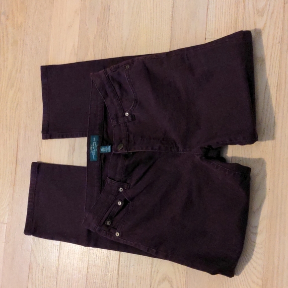 Ralph Lauren Denim - LRL Lauren Jeans Co Ralph Lauren Petite Size 10P Deep Purple Jeans